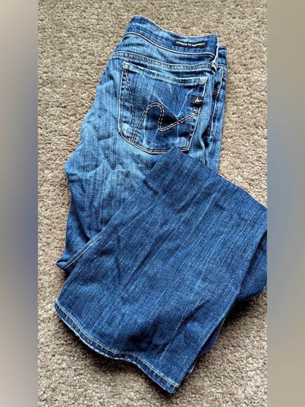 Coh citizens of humanity Y2K flare Bootcut Jeans Blue Waist 27